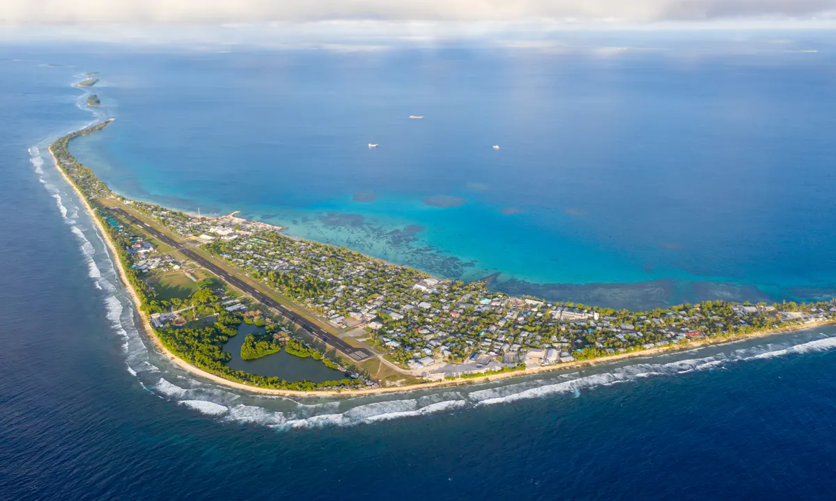 dünyanın ən dar ölkəsi: Tuvalu