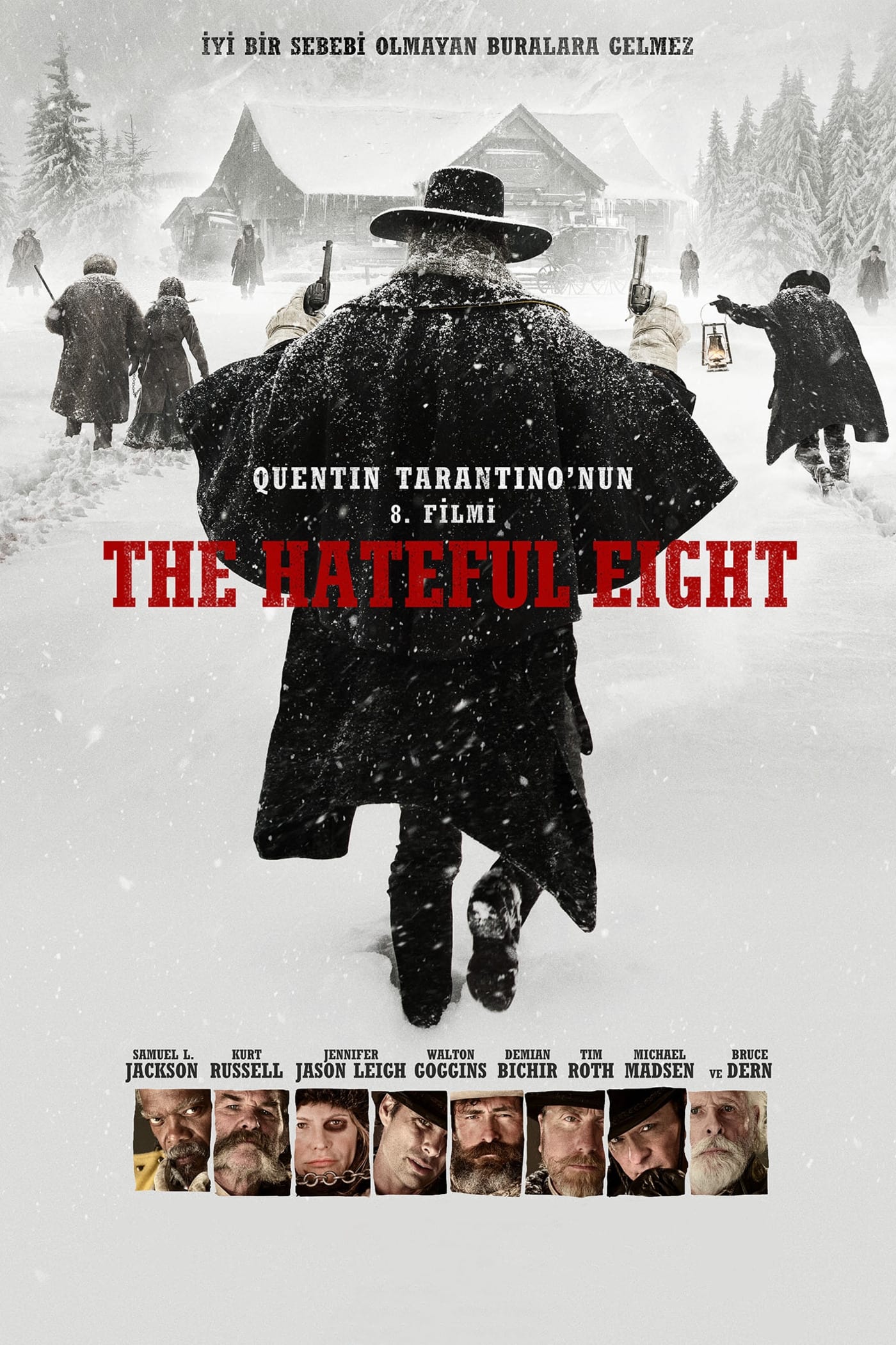 Poster for the movie "The Hateful Eight"